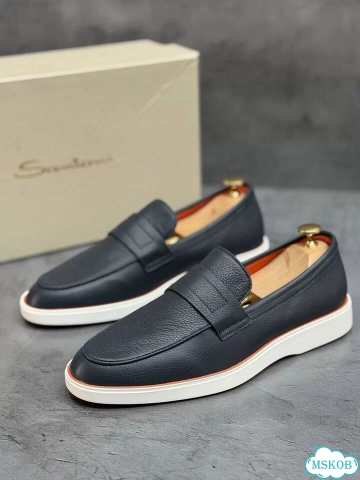 Лоферы santoni фото 7