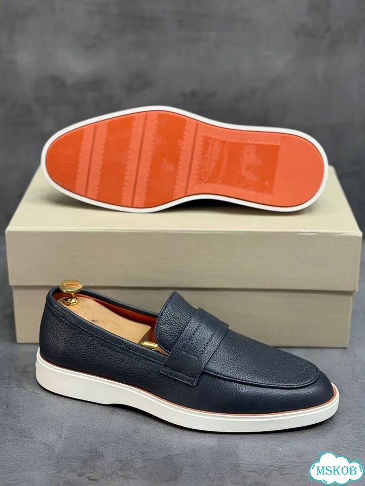 Лоферы santoni фото 8