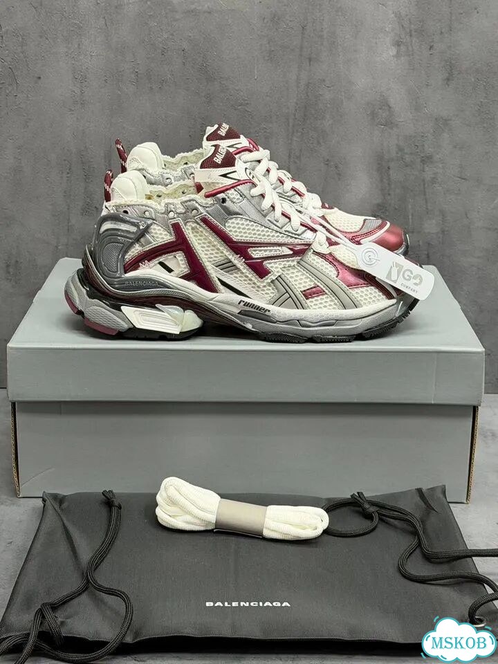 Balenciaga Runner Bergundy 37-45 фото 3