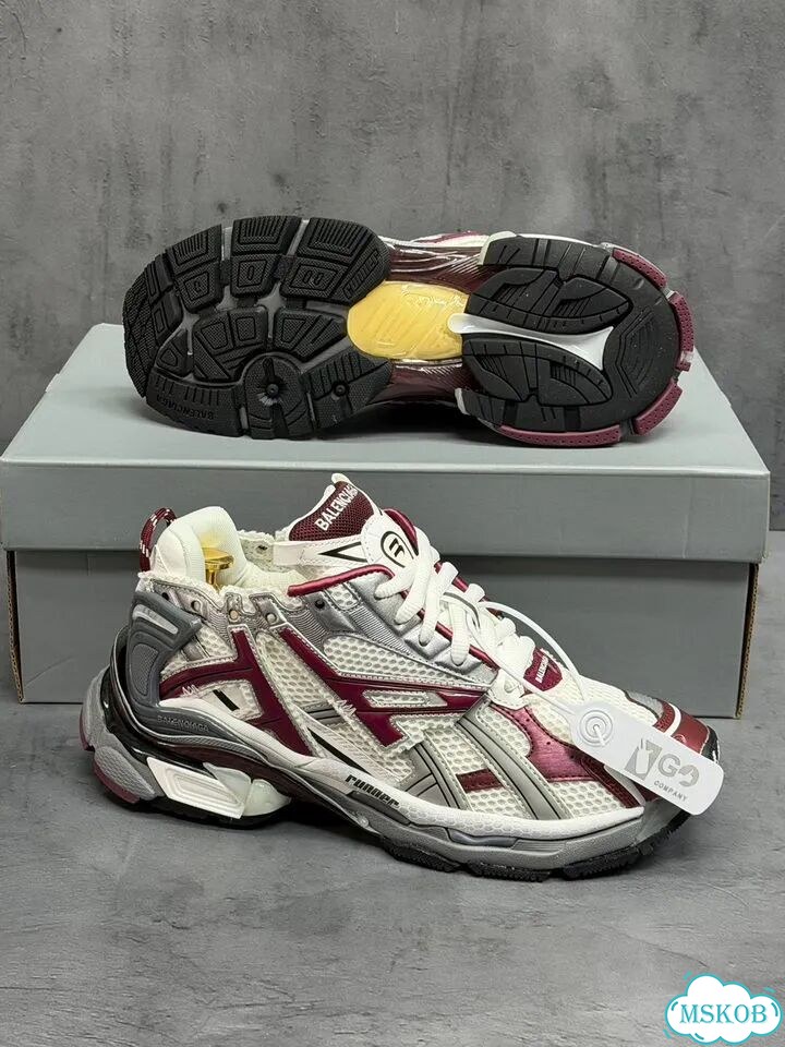 Balenciaga Runner Bergundy 37-45 фото 4