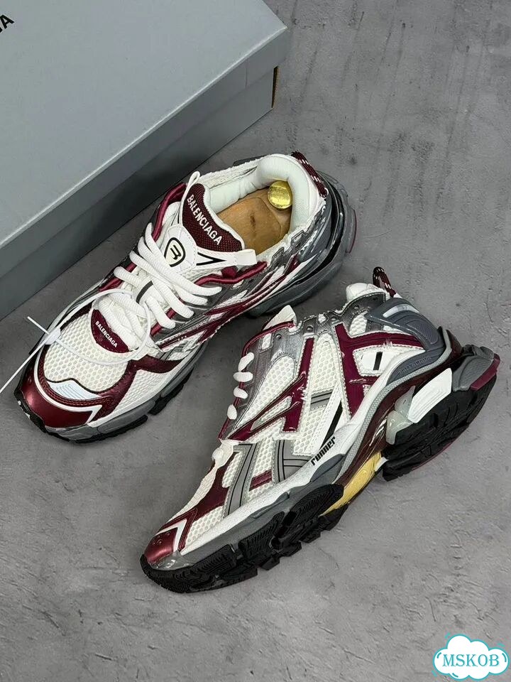 Balenciaga Runner Bergundy 37-45 фото 6