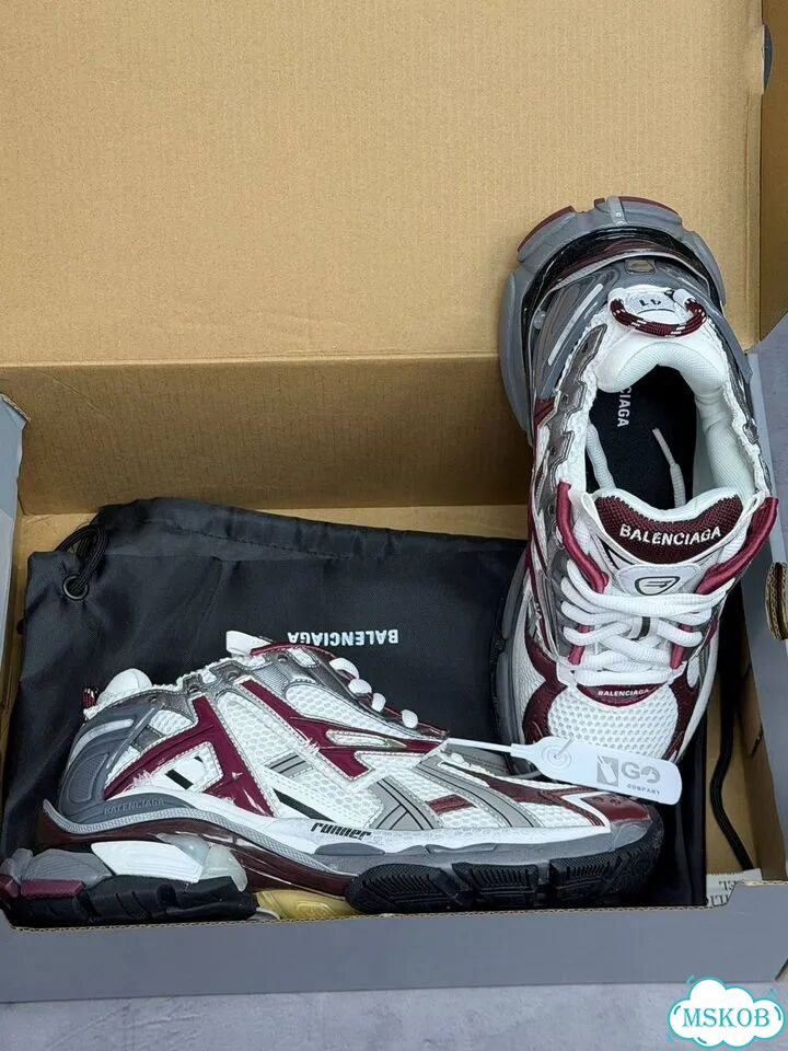 Balenciaga Runner Bergundy 37-45 фото 9