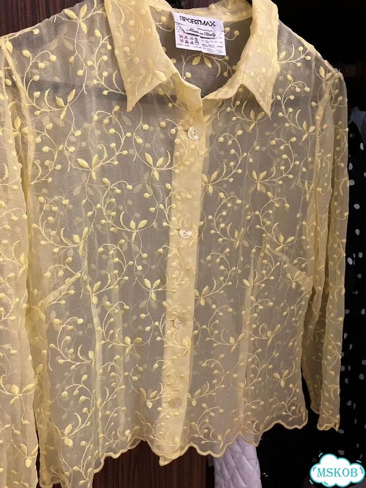 Блузка max Mara винтаж фото 1
