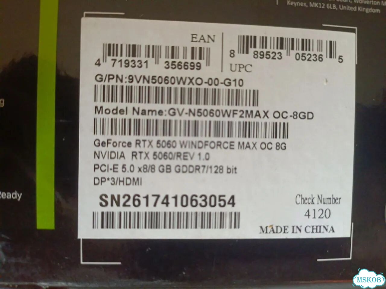 Видеокарта gigabyte rtx 5060 фото 3