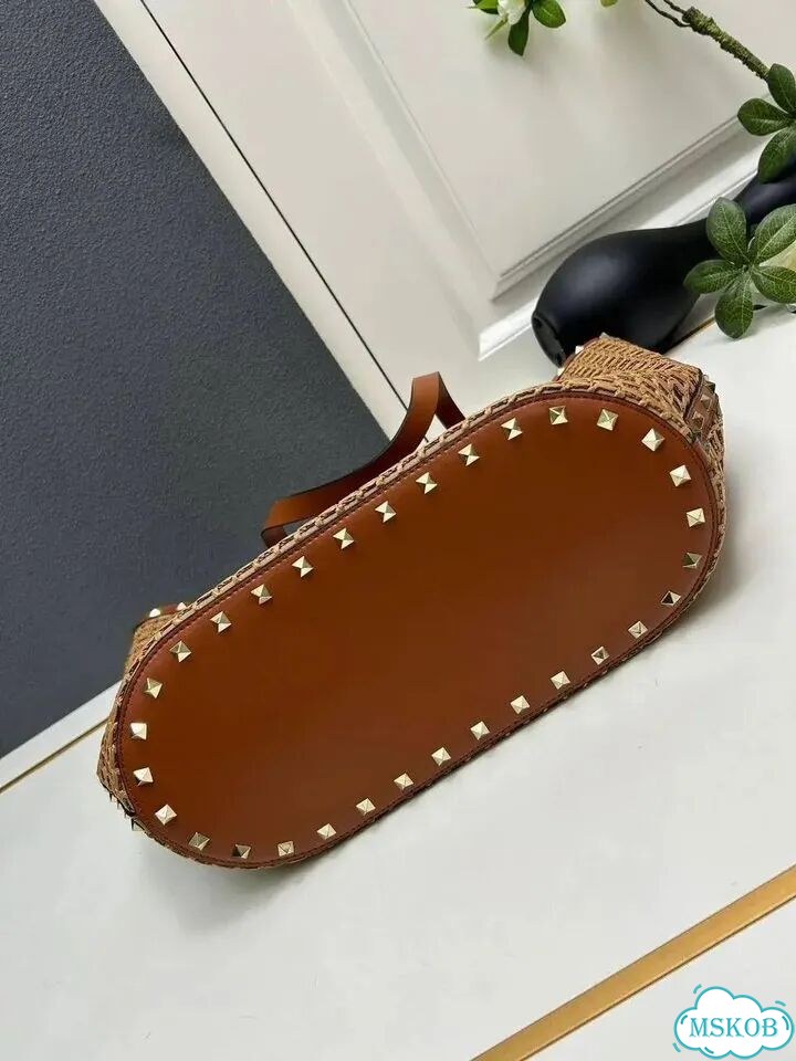 Сумка Valentino 48 из рафии фото 9