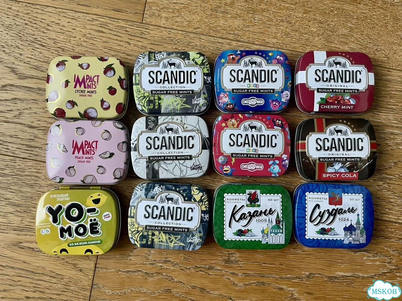 Scandic коробочки для коллекции фото 1