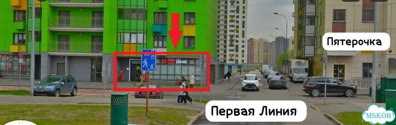 Первая Линия Красное Белое 107 м2 Проходное Трафик фото 4
