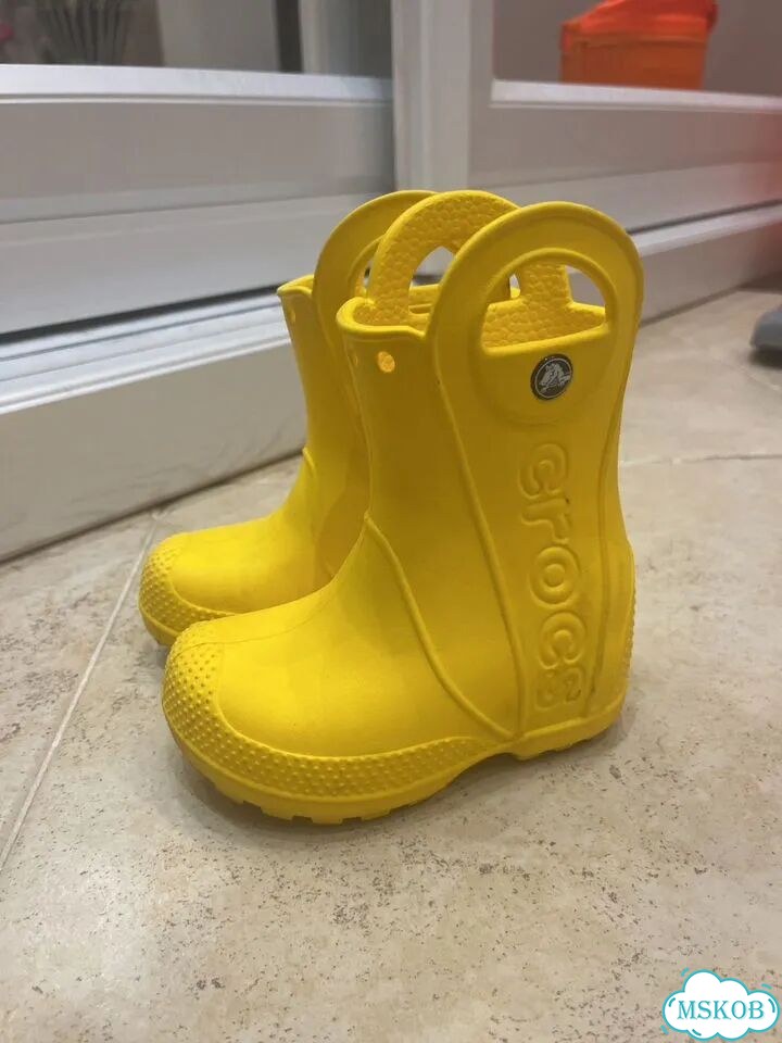 Резиновые сапоги crocs 22-23 фото 1