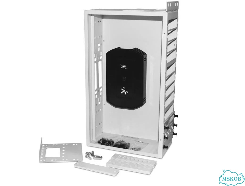 Бокс оптический FO-19R-3U-12xSLT-W140H42-96UN-BK фото 1