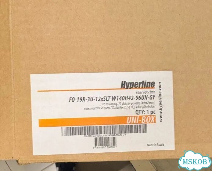 Бокс оптический FO-19R-3U-12xSLT-W140H42-96UN-BK фото 2