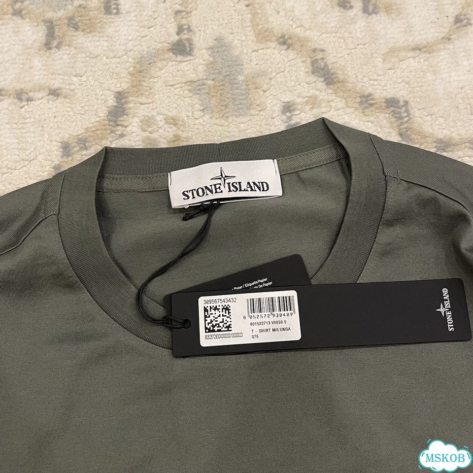 Лонгслив Stone Island Patch Program фото 2