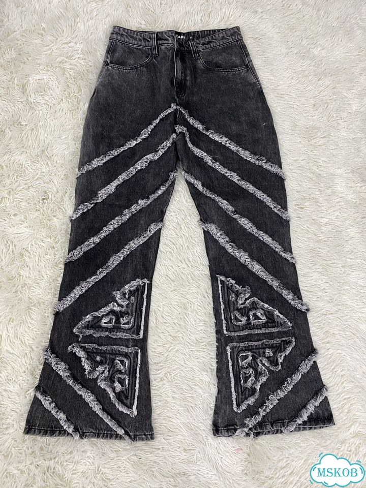 Джинсы клеш Rick Owens / Number Nine type фото 1