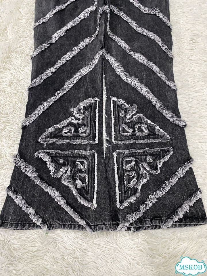 Джинсы клеш Rick Owens / Number Nine type фото 3