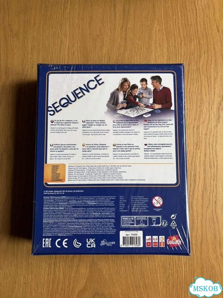 Настольная игра Sequence фото 2
