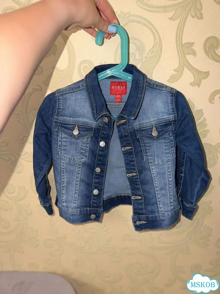Джинсовая куртка guess детская фото 1