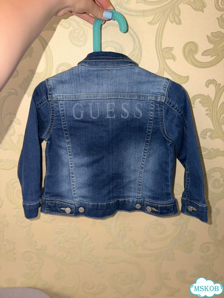 Джинсовая куртка guess детская фото 2