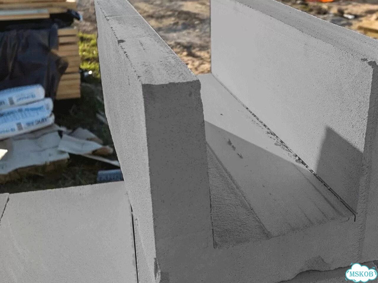 Газобетоный U блок фото 4