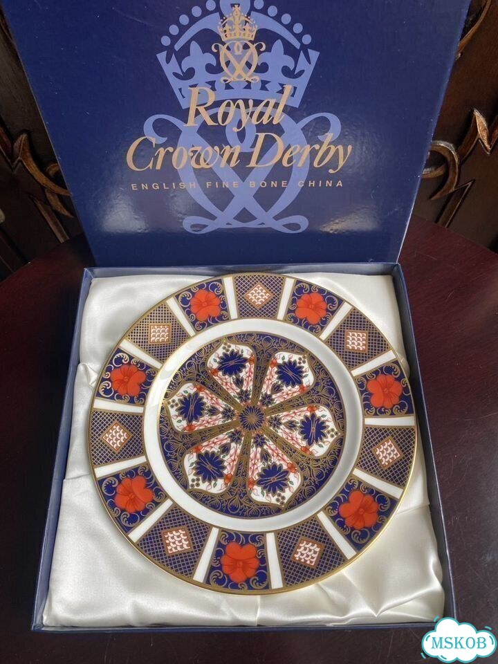 Royal crown derby тарелка имари фарфор Imari блюдо фото 2