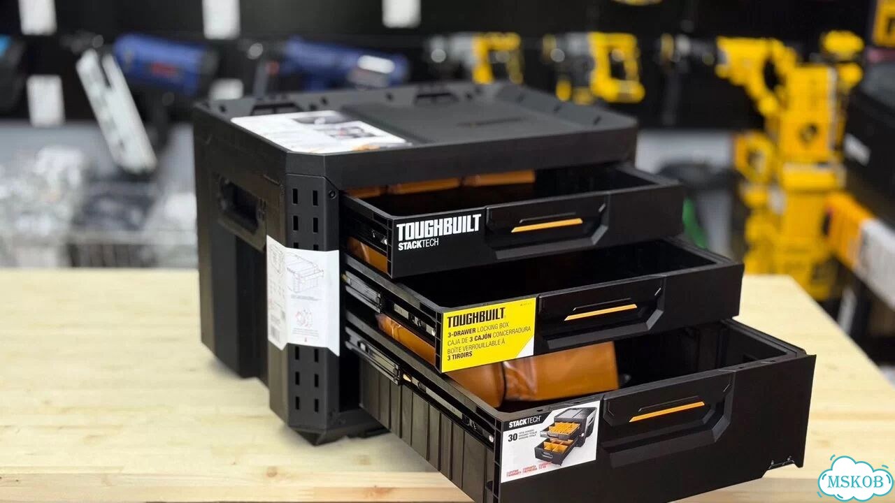 Ящик комод на 3 секции toughbuilt TB-B1-D-73 фото 2