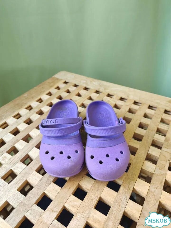 Crocs C11 фиолетовые лето фото 1