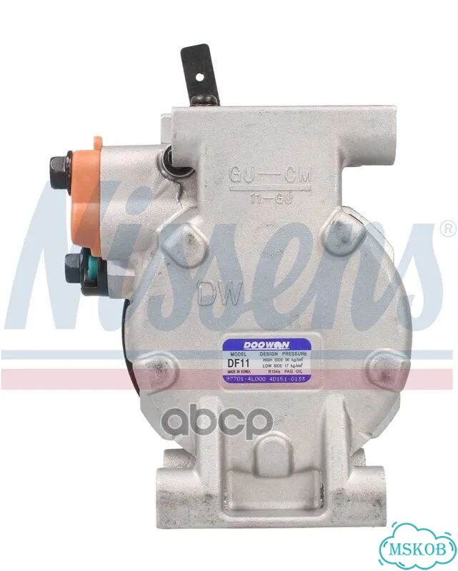 Компрессор кондиционера hyundai accent (RB) (11) фото 3