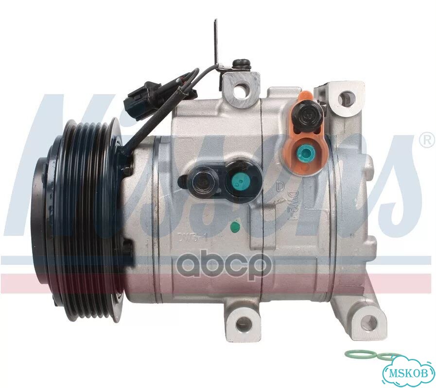 Компрессор кондиционера hyundai accent (RB) (11) фото 5