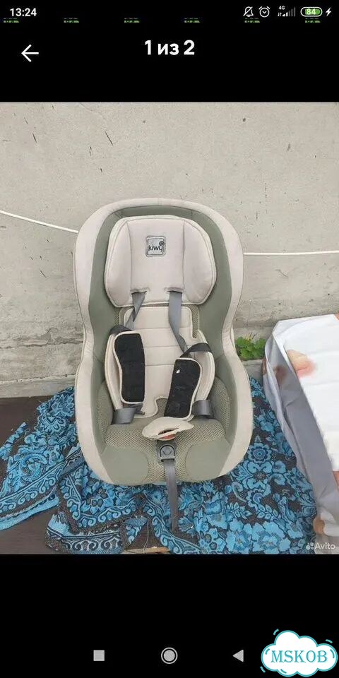 Автомобильное детское кресло фото 1