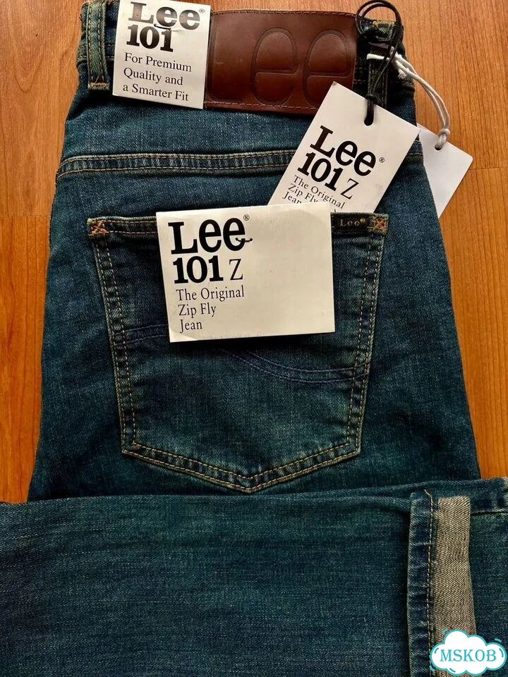 Джинсы Lee 101z Оригинал Цвет с Зеленцой фото 9
