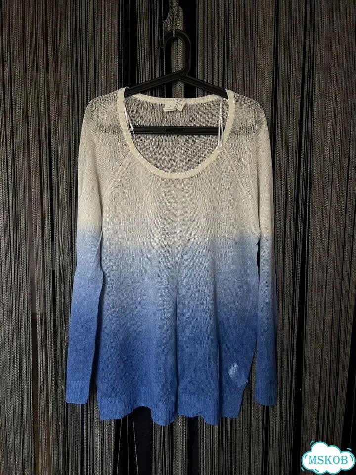 Кофта паутинка H&M, XL, лен хлопок фото 1