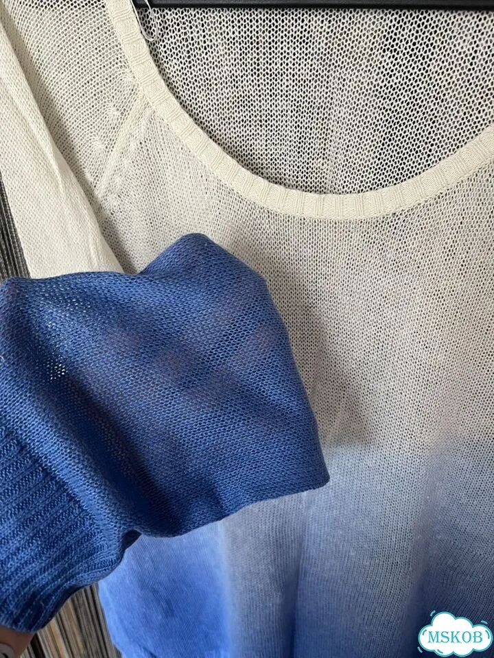 Кофта паутинка H&M, XL, лен хлопок фото 2
