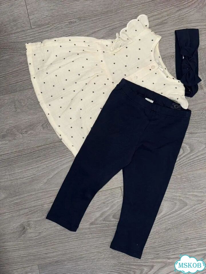 Тройка для девочки 80 и 86 H&M фото 1