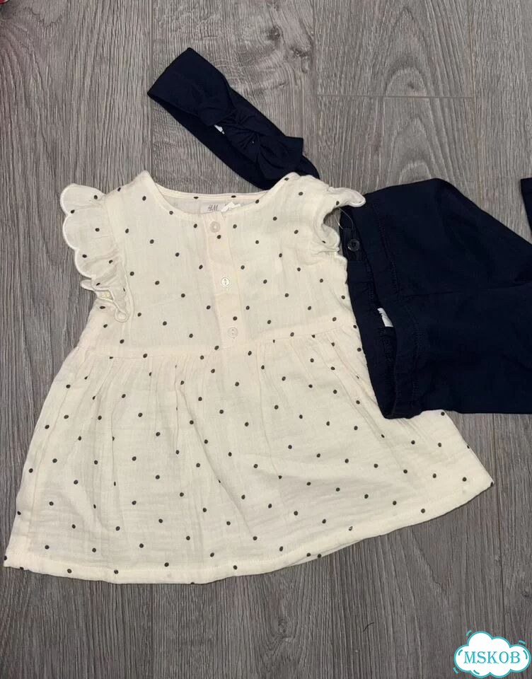 Тройка для девочки 80 и 86 H&M фото 2