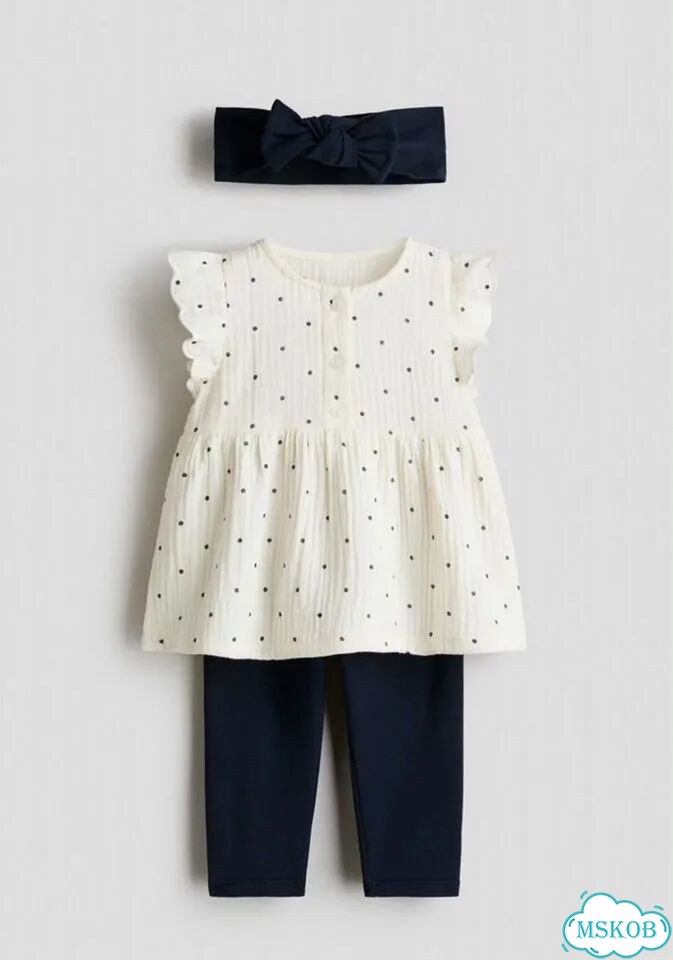 Тройка для девочки 80 и 86 H&M фото 4