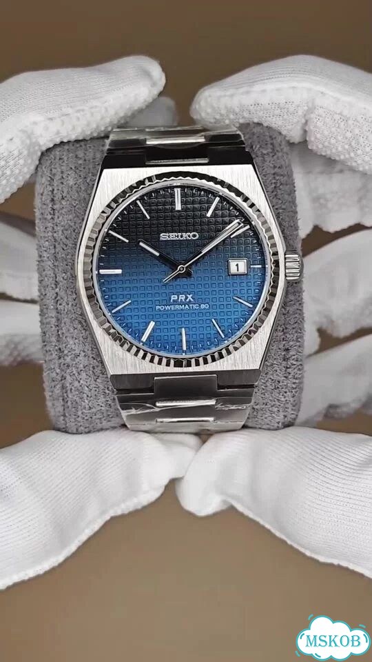 Seiko PRX Black& Blue Gradient фото 1