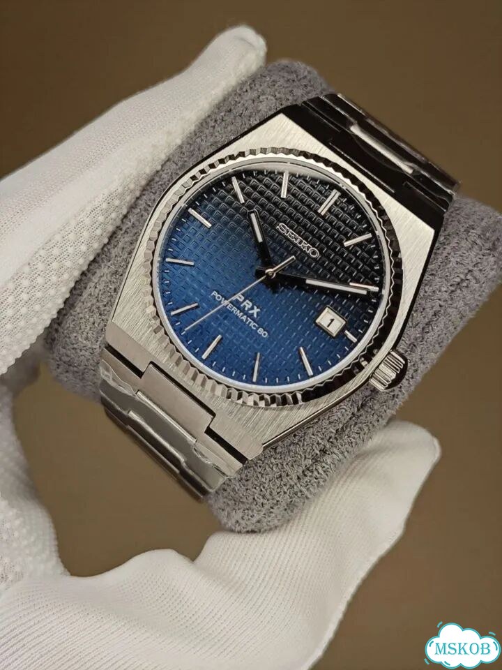 Seiko PRX Black& Blue Gradient фото 2