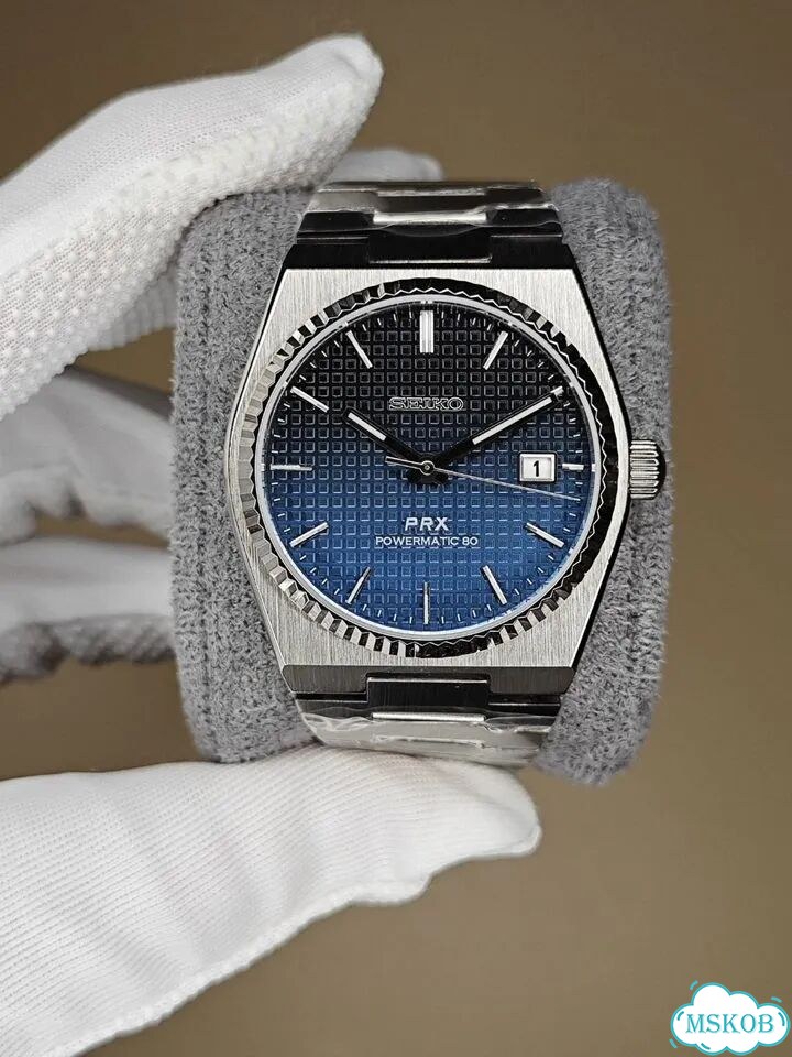 Seiko PRX Black& Blue Gradient фото 3