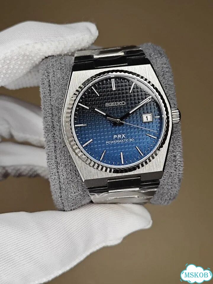 Seiko PRX Black& Blue Gradient фото 4