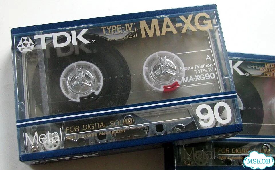 Аудиокассеты TDK MA-XG 90 Metal Japan 1986 г фото 3