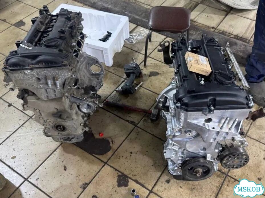 Двс G4NA 2.0 л Kia Soul Hyundai ix35 фото 10