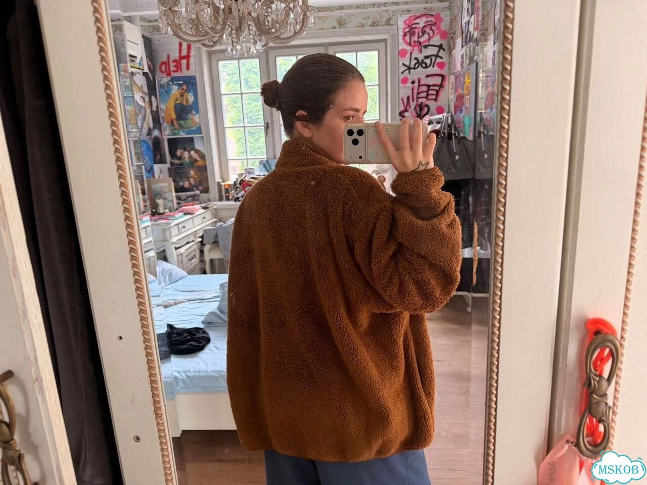 Плюшевая кофта uniqlo фото 4