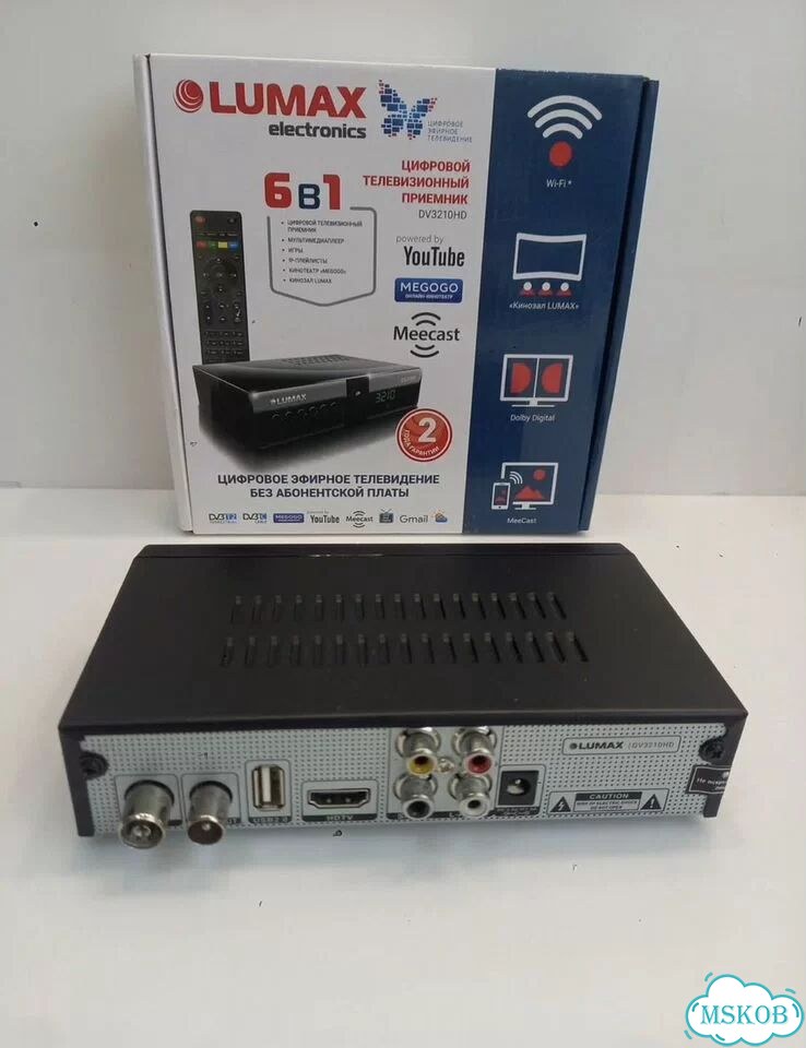 Телевизионный приемник DVB-T2 Lumax DV3210HD фото 1
