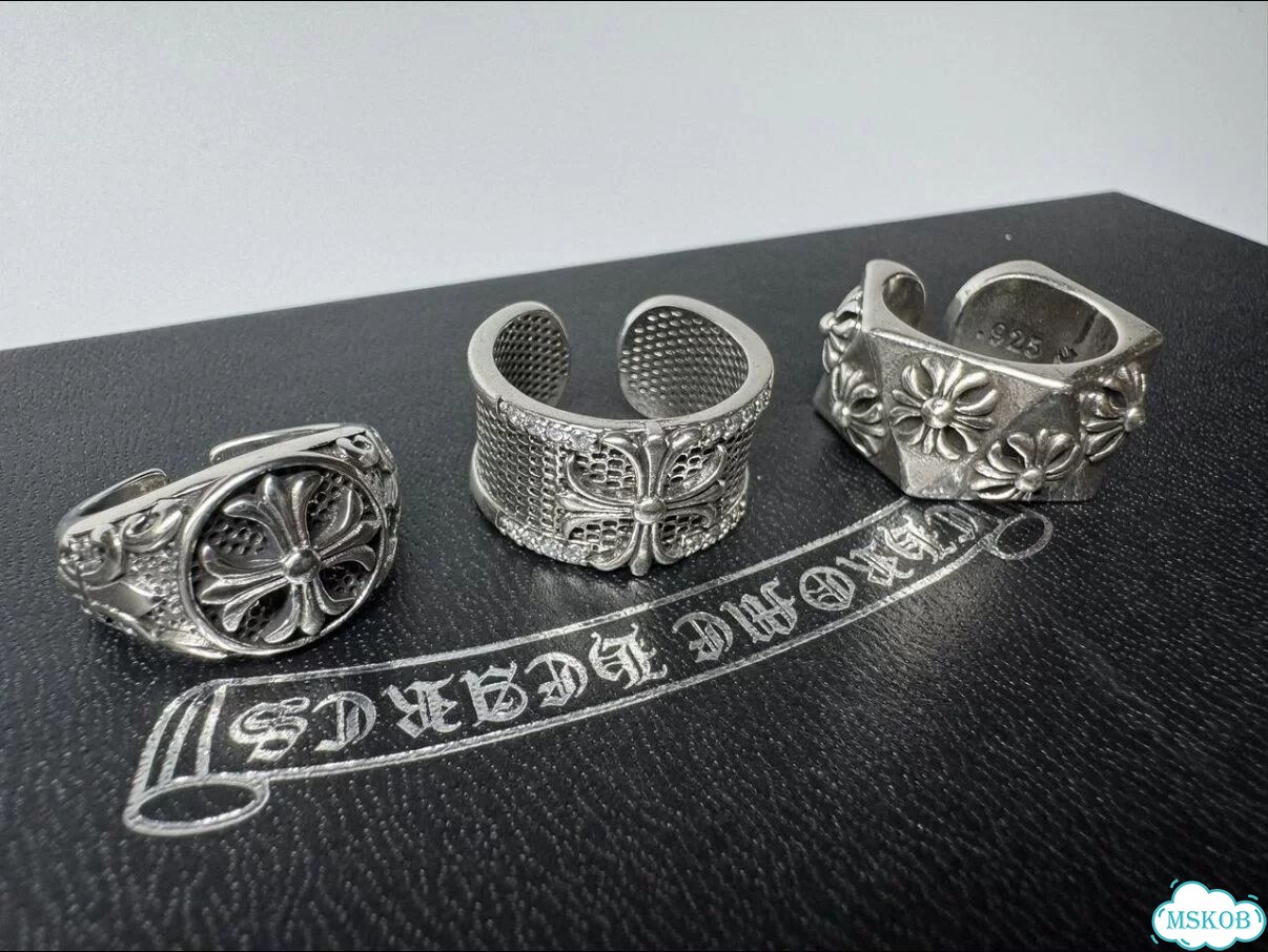 Chrome hearts кольцо фото 2