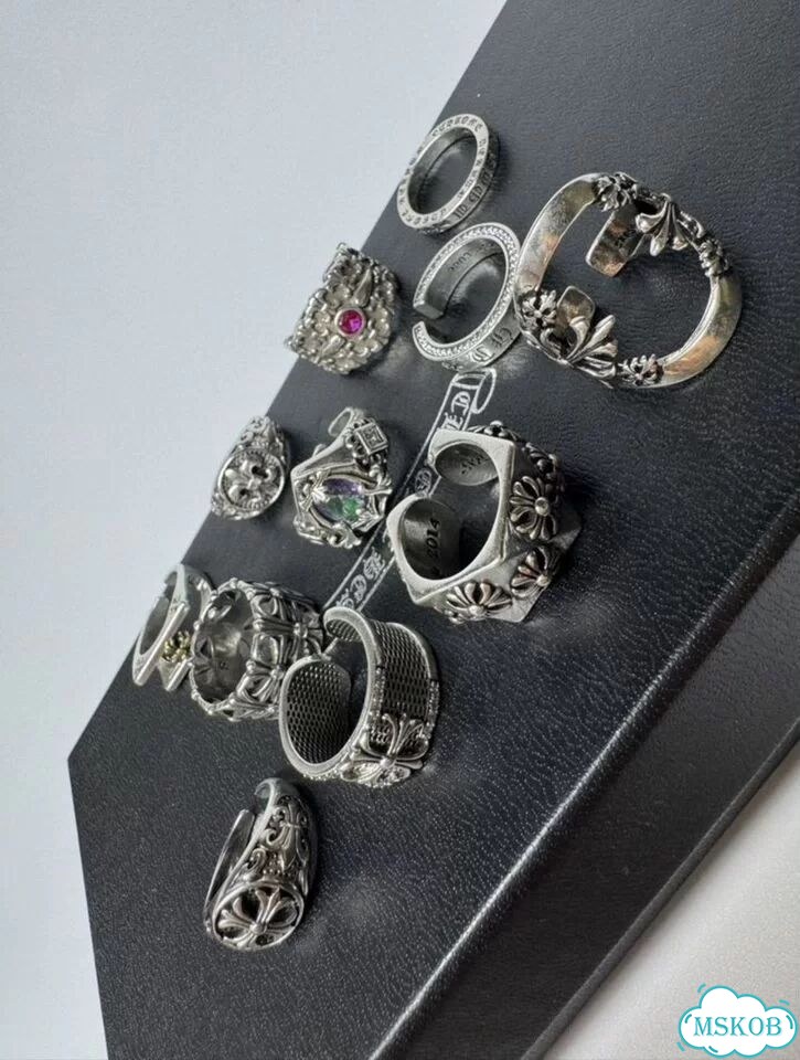 Chrome hearts кольцо фото 4
