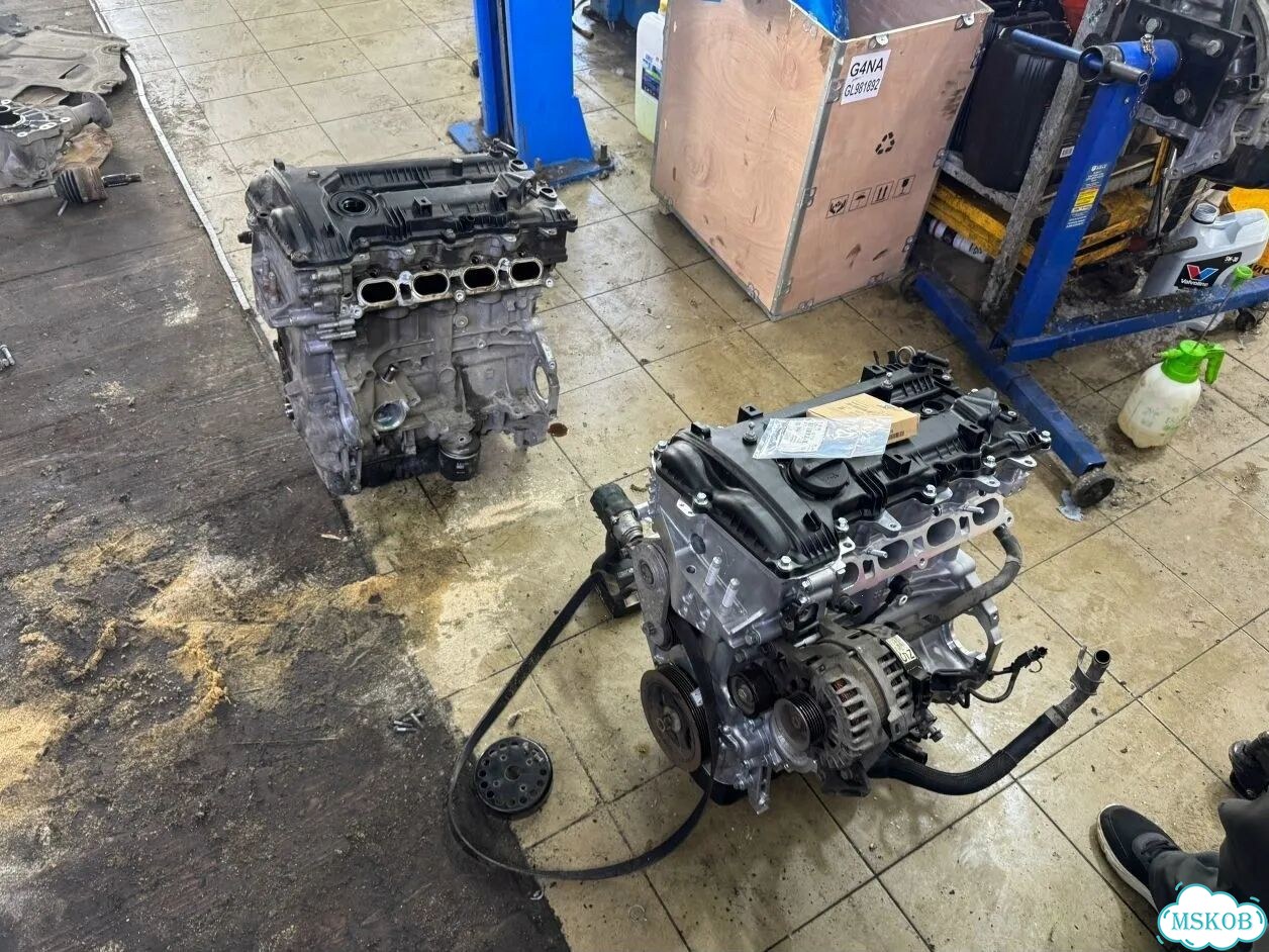 Двигатель G4NA 2.0 L Hyundai ix35 Kia Soul фото 4