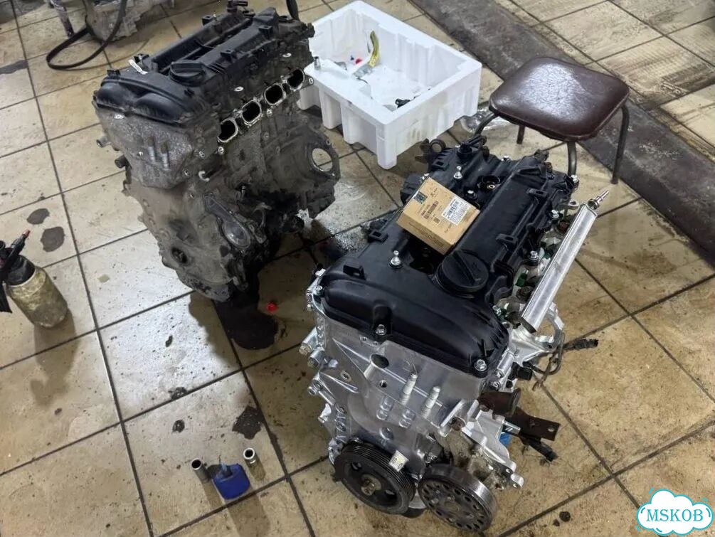 Двигатель G4NA 2.0 L Hyundai ix35 Kia Soul фото 5