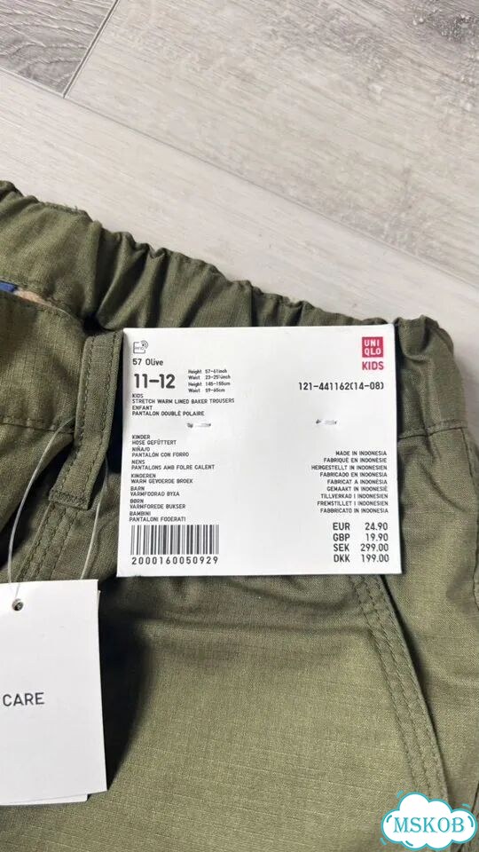Утепленные брюки uniqlo фото 3