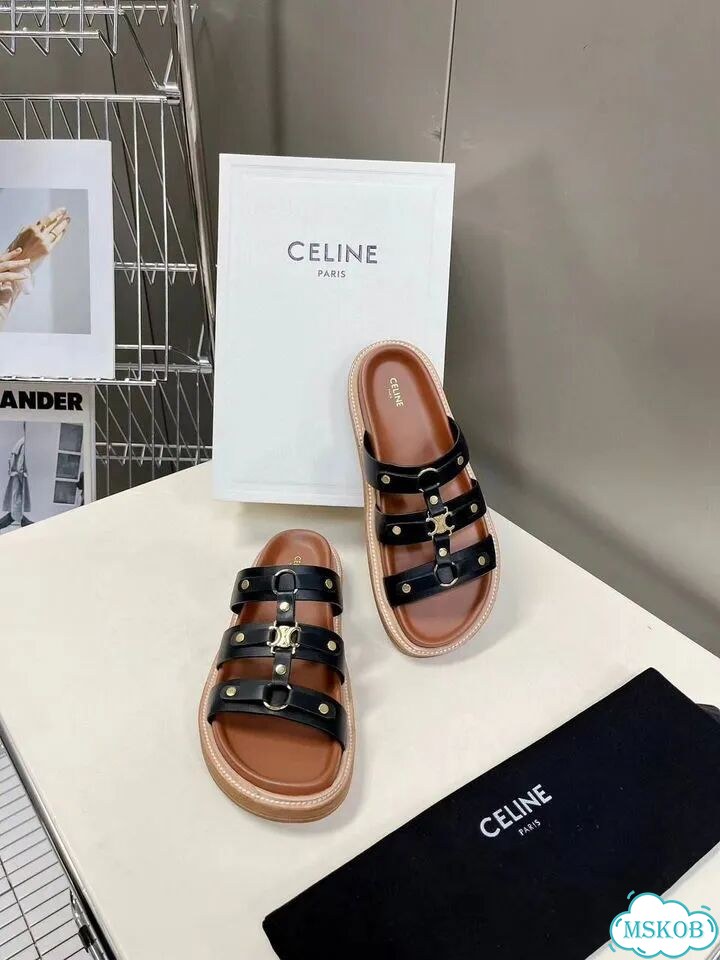 Женские сандалии / шлёпанцы celine (36-42) фото 8
