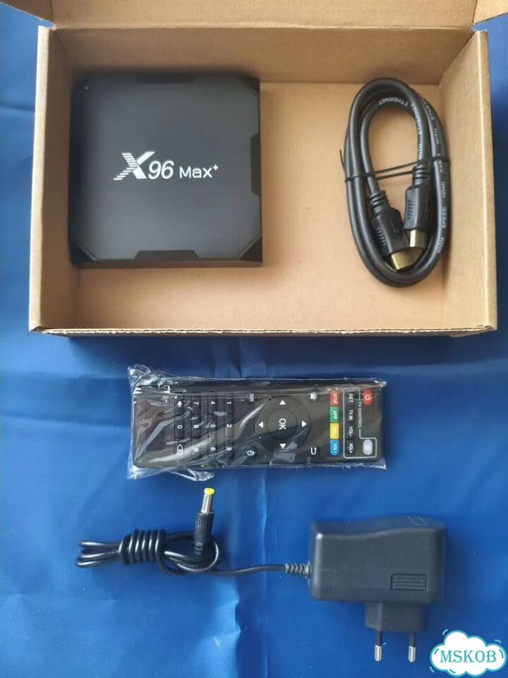 Тв приставка X96Max+ ATV Free Edition фото 1