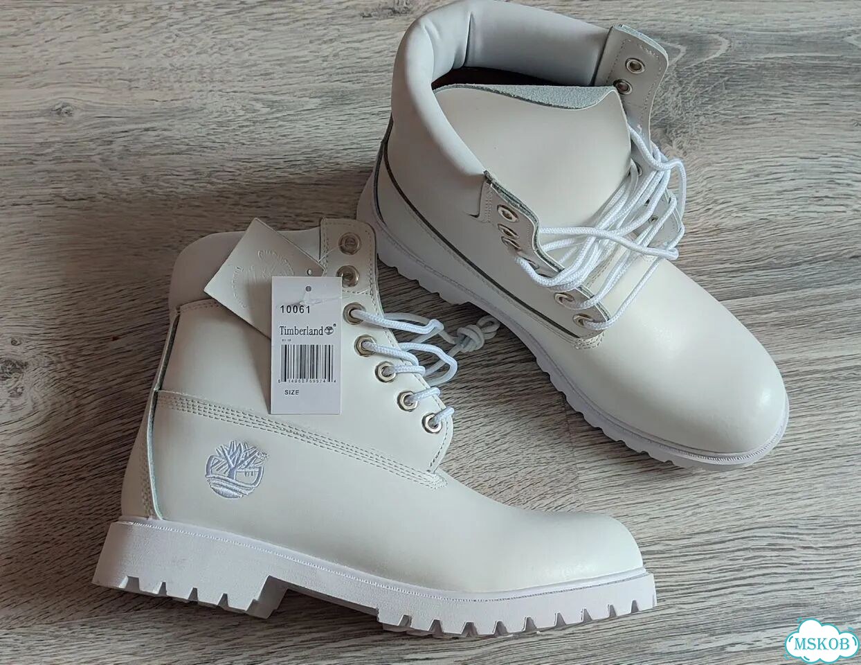 Ботинки Timberland 42 размер белые фото 1