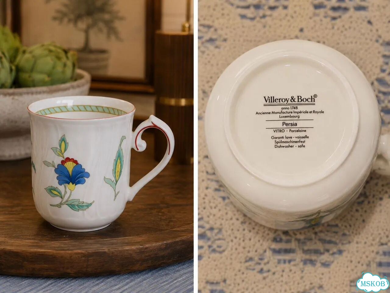 Кружка villeroy boch persia винтаж фото 4